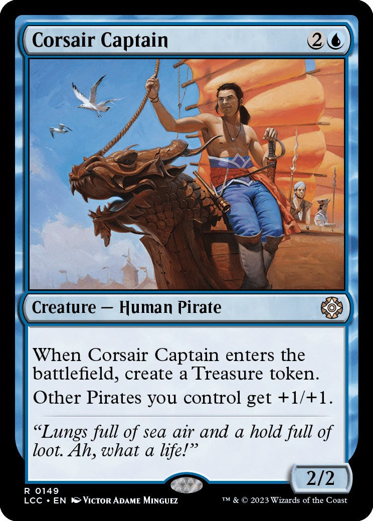 Corsair Captain [The Lost Caverns of Ixalan Commander] | D20 Games