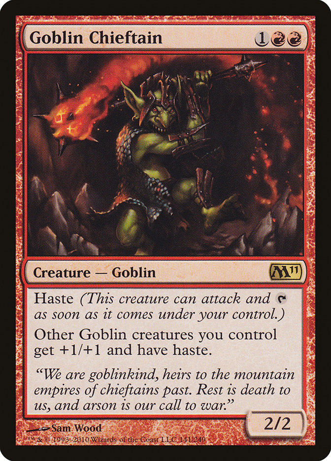 Goblin Chieftain [Magic 2011] | D20 Games