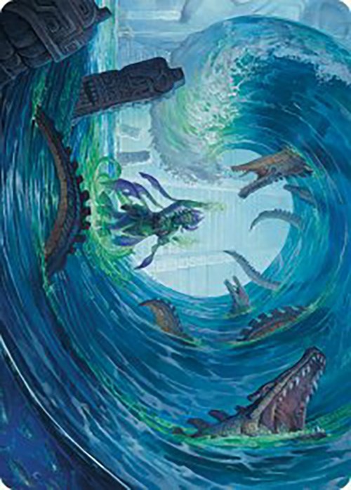 Wave Goodbye Art Card [The Lost Caverns of Ixalan Art Series] | D20 Games