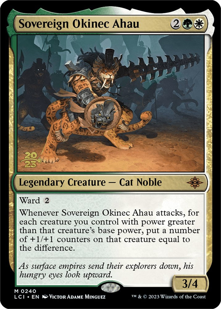 Sovereign Okinec Ahau [The Lost Caverns of Ixalan Prerelease Cards] | D20 Games