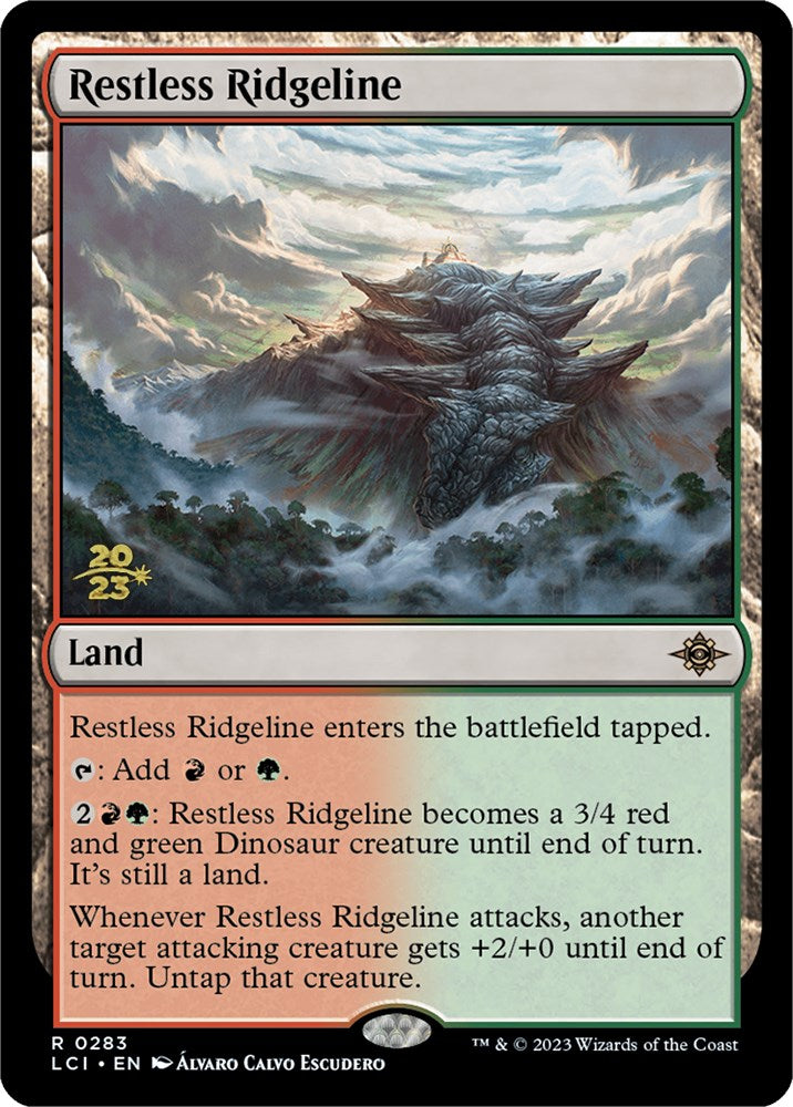 Restless Ridgeline [The Lost Caverns of Ixalan Prerelease Cards] | D20 Games