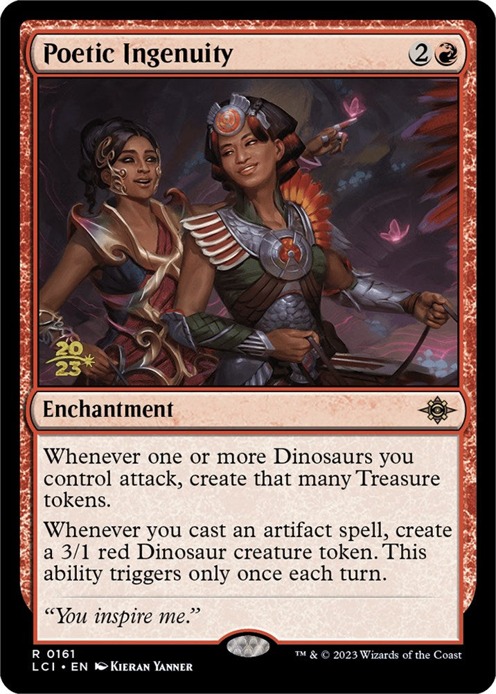 Poetic Ingenuity [The Lost Caverns of Ixalan Prerelease Cards] | D20 Games