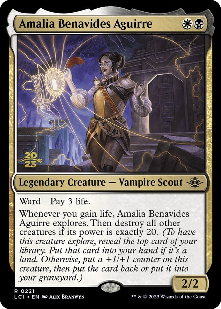 Amalia Benavides Aguirre [The Lost Caverns of Ixalan Prerelease Cards] | D20 Games