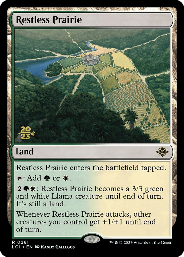 Restless Prairie [The Lost Caverns of Ixalan Prerelease Cards] | D20 Games