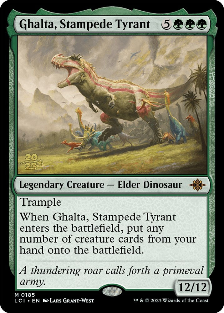 Ghalta, Stampede Tyrant [The Lost Caverns of Ixalan Prerelease Cards] | D20 Games