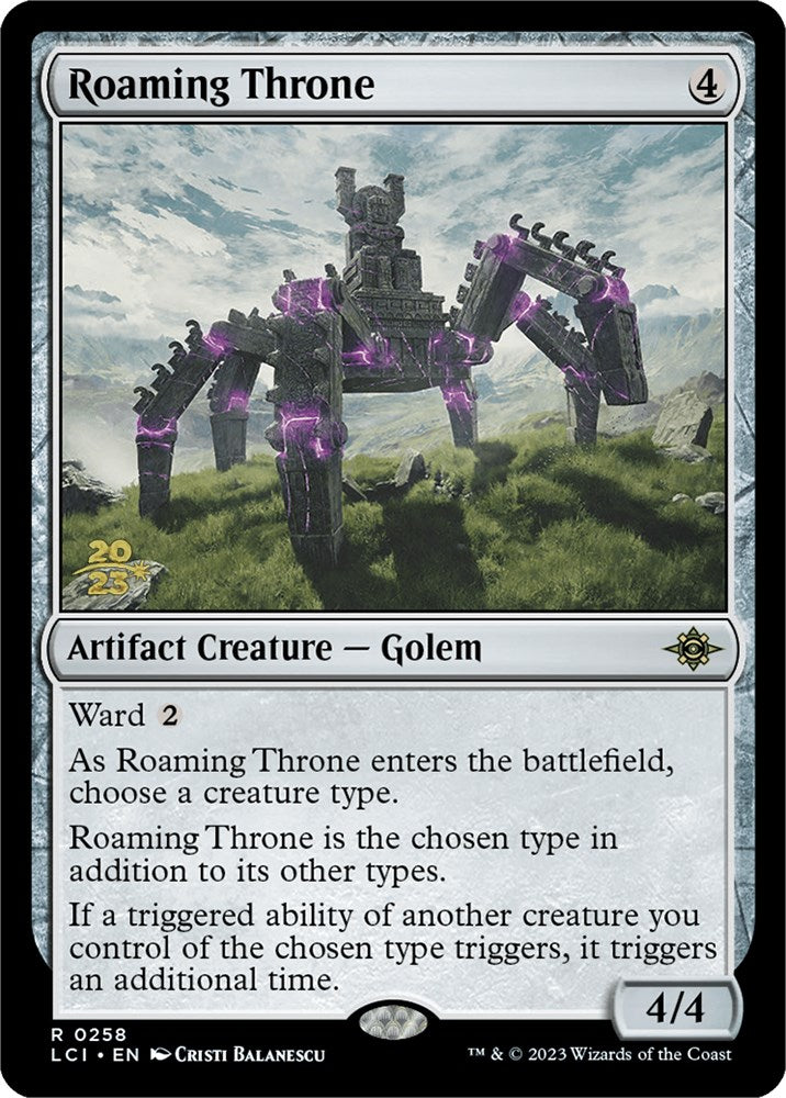Roaming Throne [The Lost Caverns of Ixalan Prerelease Cards] | D20 Games