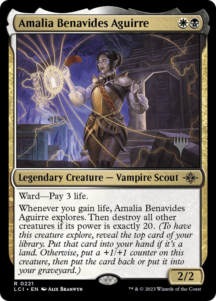 Amalia Benavides Aguirre (Promo Pack) [The Lost Caverns of Ixalan Promos] | D20 Games