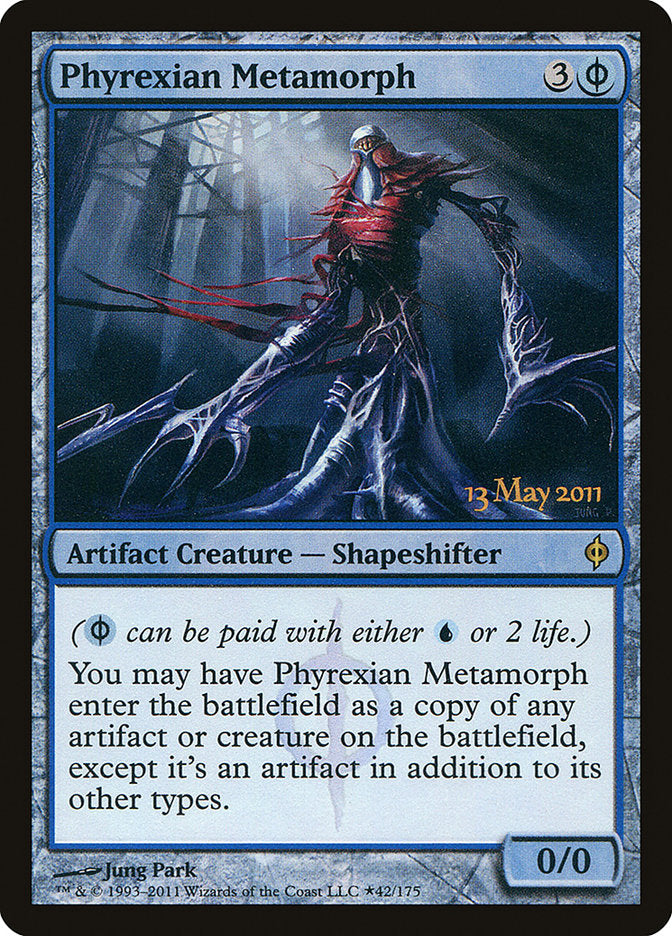 Phyrexian Metamorph [New Phyrexia Prerelease Promos] | D20 Games