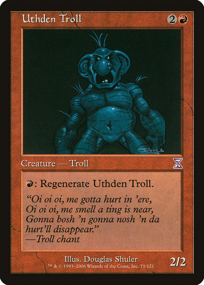 Uthden Troll [Time Spiral Timeshifted] | D20 Games