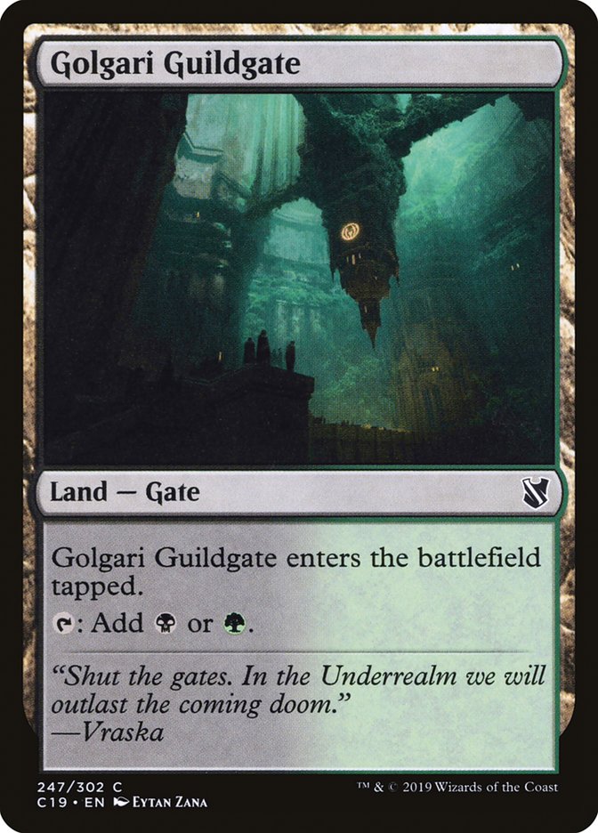 Golgari Guildgate [Commander 2019] | D20 Games