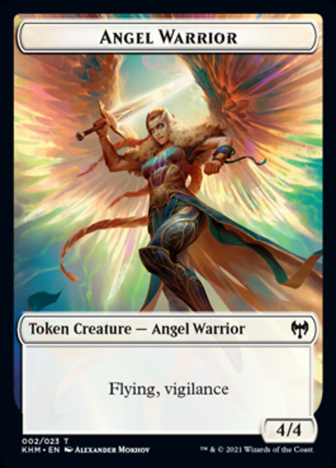 Angel Warrior [Kaldheim Tokens] | D20 Games