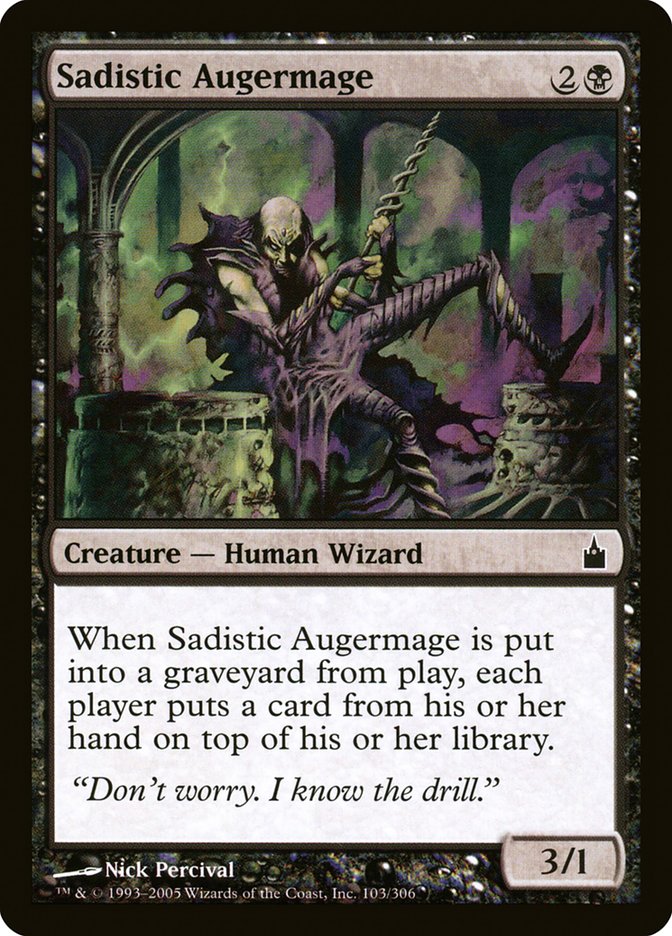 Sadistic Augermage [Ravnica: City of Guilds] | D20 Games