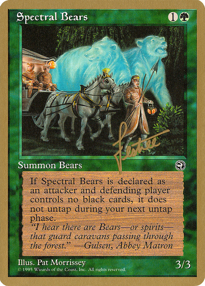 Spectral Bears (Bertrand Lestree) [Pro Tour Collector Set] | D20 Games