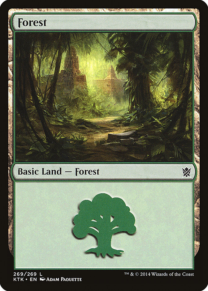 Forest (269) [Khans of Tarkir] | D20 Games
