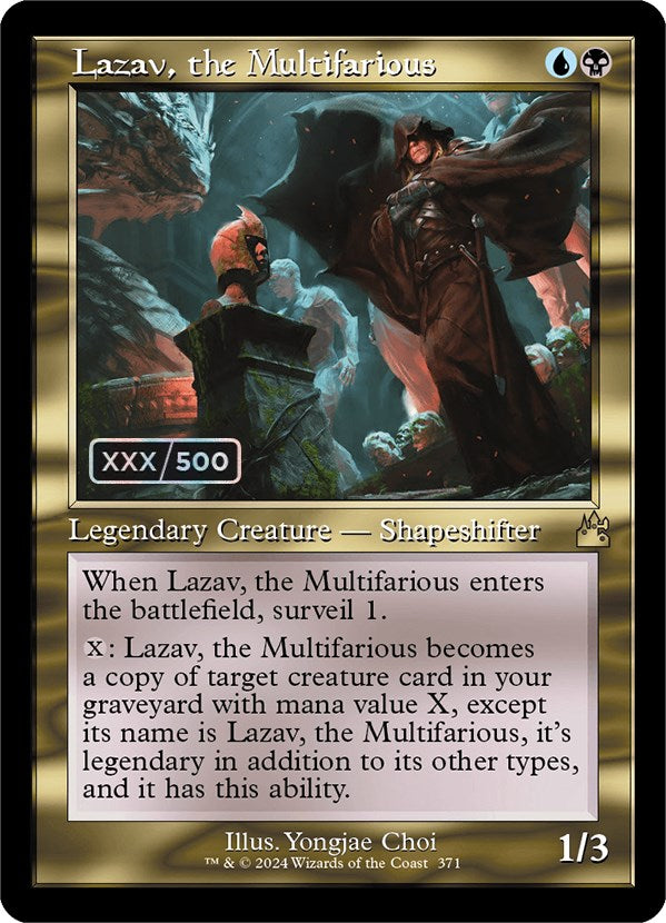 Lazav, the Multifarious (Retro) (Serialized) [Ravnica Remastered] | D20 Games