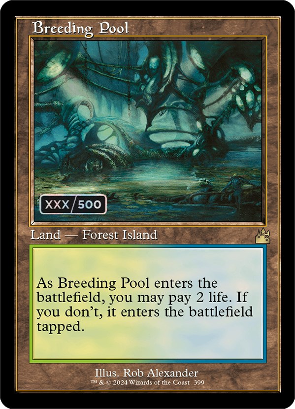 Breeding Pool (Retro) (Serialized) [Ravnica Remastered] | D20 Games