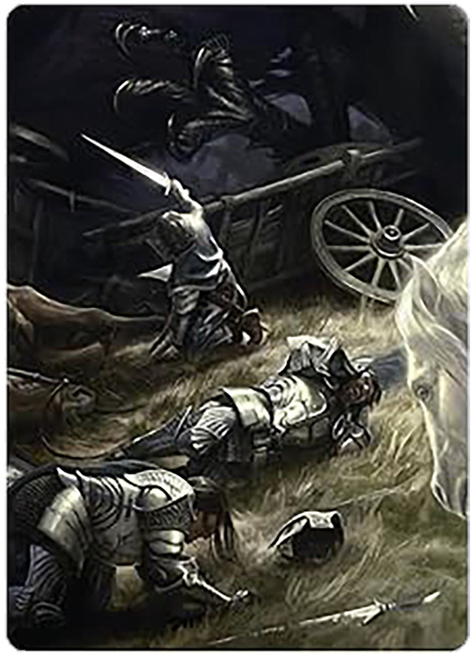 Courageous Resolve Art Card [The Lord of the Rings: Tales of Middle-earth Art Series] | D20 Games