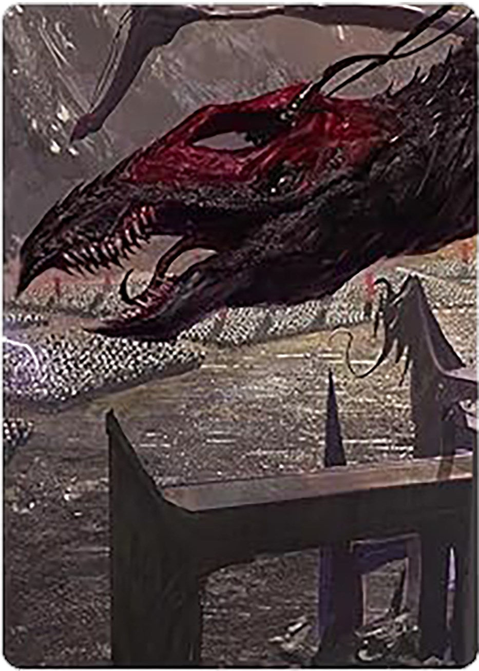 Fell Beast of Mordor Art Card [The Lord of the Rings: Tales of Middle-earth Art Series] | D20 Games