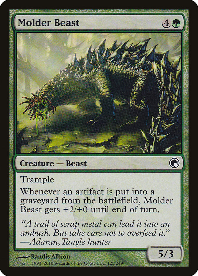 Molder Beast [Scars of Mirrodin] | D20 Games