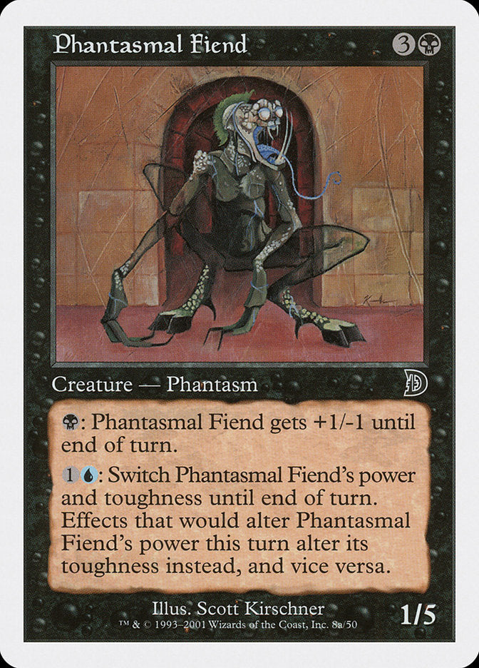 Phantasmal Fiend (Standing) [Deckmasters] | D20 Games