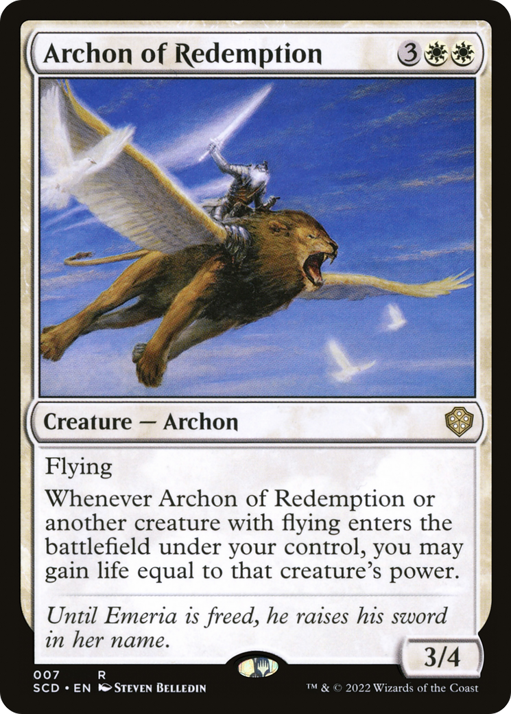 Archon of Redemption [Starter Commander Decks] | D20 Games