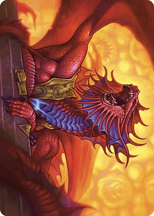 Niv-Mizzet, Guildpact Art Card (44/49) [Murders at Karlov Manor Art Series] | D20 Games