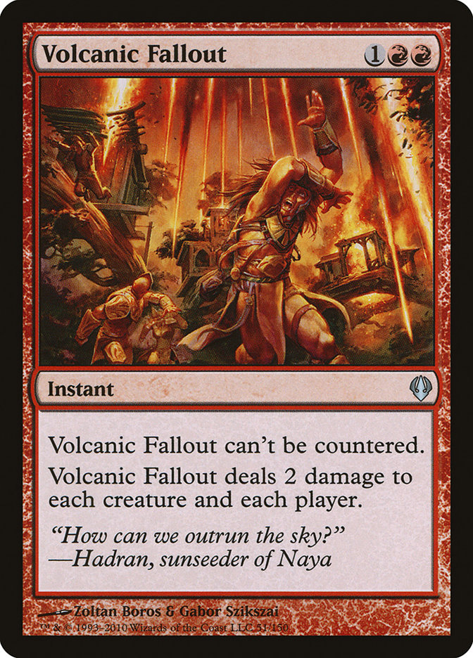 Volcanic Fallout [Archenemy] | D20 Games