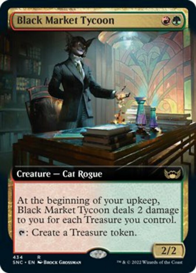 Black Market Tycoon (Extended Art) [Streets of New Capenna] | D20 Games