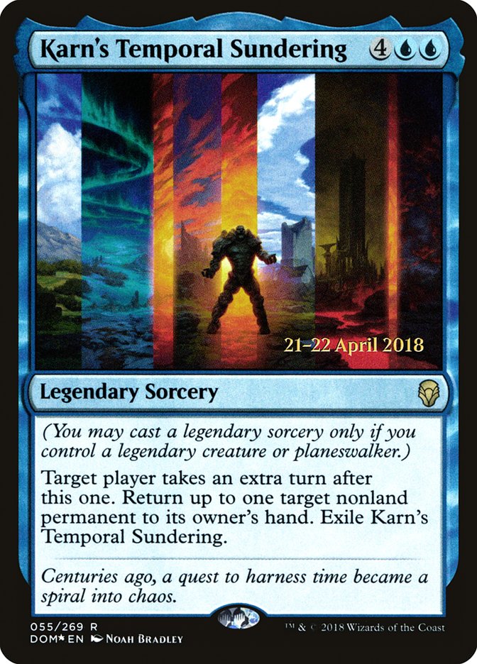 Karn's Temporal Sundering  [Dominaria Prerelease Promos] | D20 Games