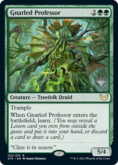 Gnarled Professor (Promo Pack) [Strixhaven: School of Mages Promos] | D20 Games