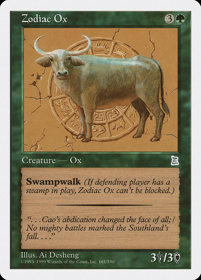 Zodiac Ox [Portal Three Kingdoms] | D20 Games