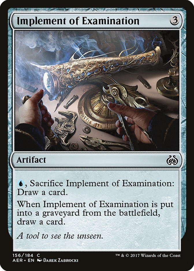 Implement of Examination [Aether Revolt] | D20 Games