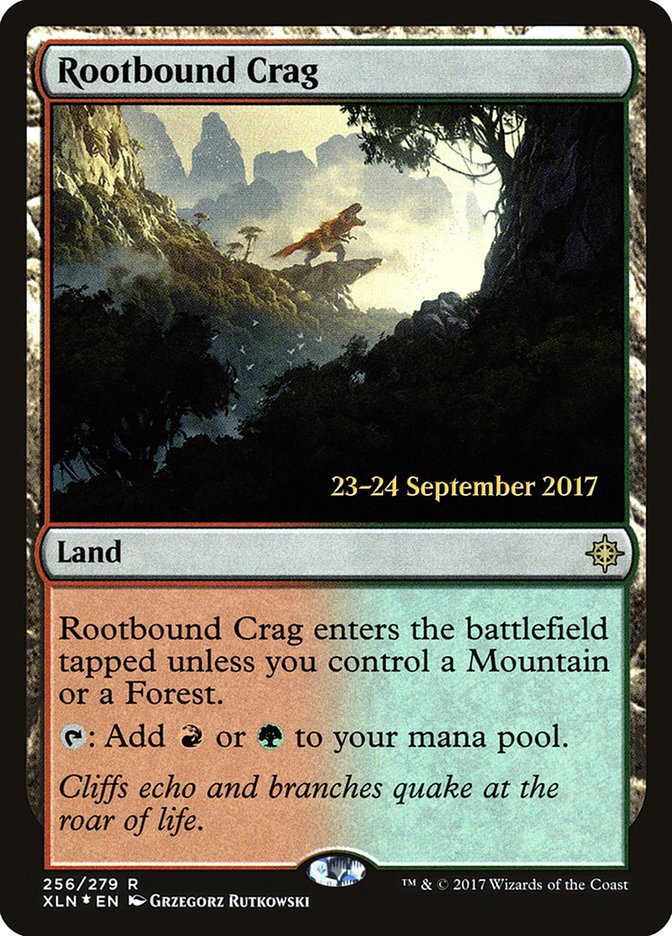 Rootbound Crag  [Ixalan Prerelease Promos] | D20 Games