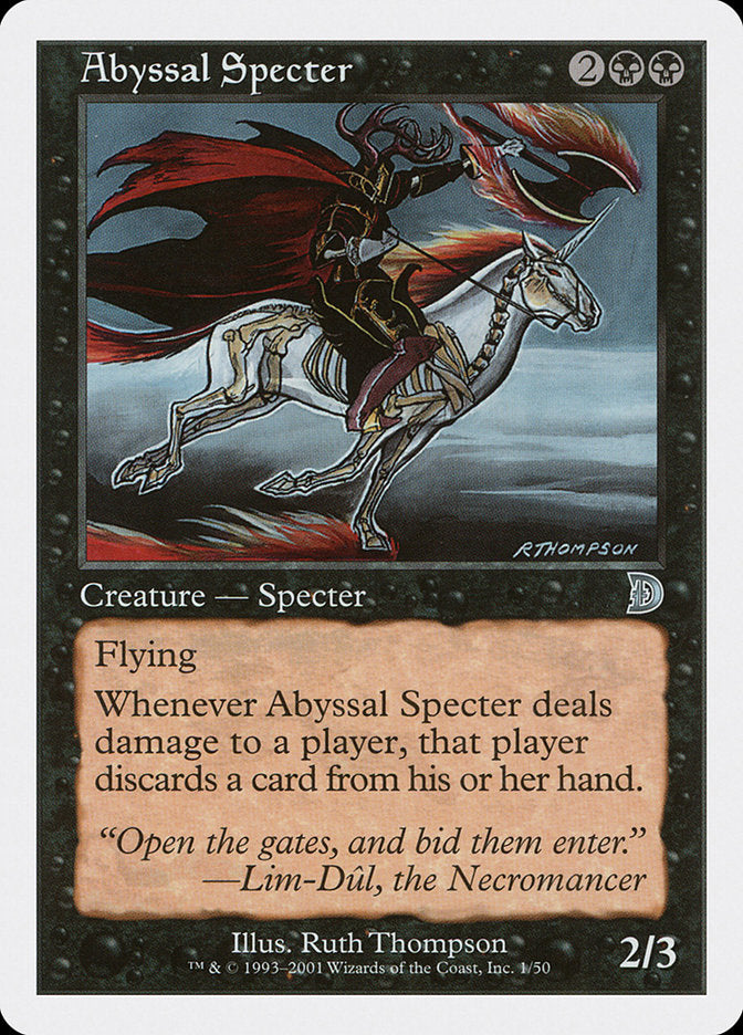 Abyssal Specter [Deckmasters] | D20 Games