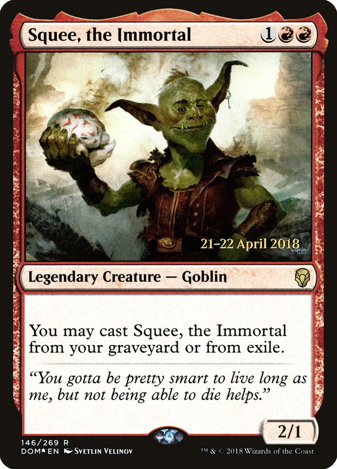 Squee, the Immortal  [Dominaria Prerelease Promos] | D20 Games