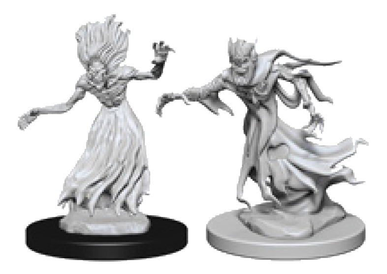Dungeons & Dragons Nolzur`s Marvelous Unpainted Miniatures: W3 Wraith & Specter | D20 Games
