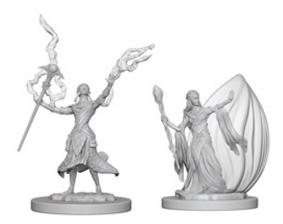 Dungeons & Dragons Nolzur`s Marvelous Unpainted Miniatures: W3 Elf Female Wizard | D20 Games
