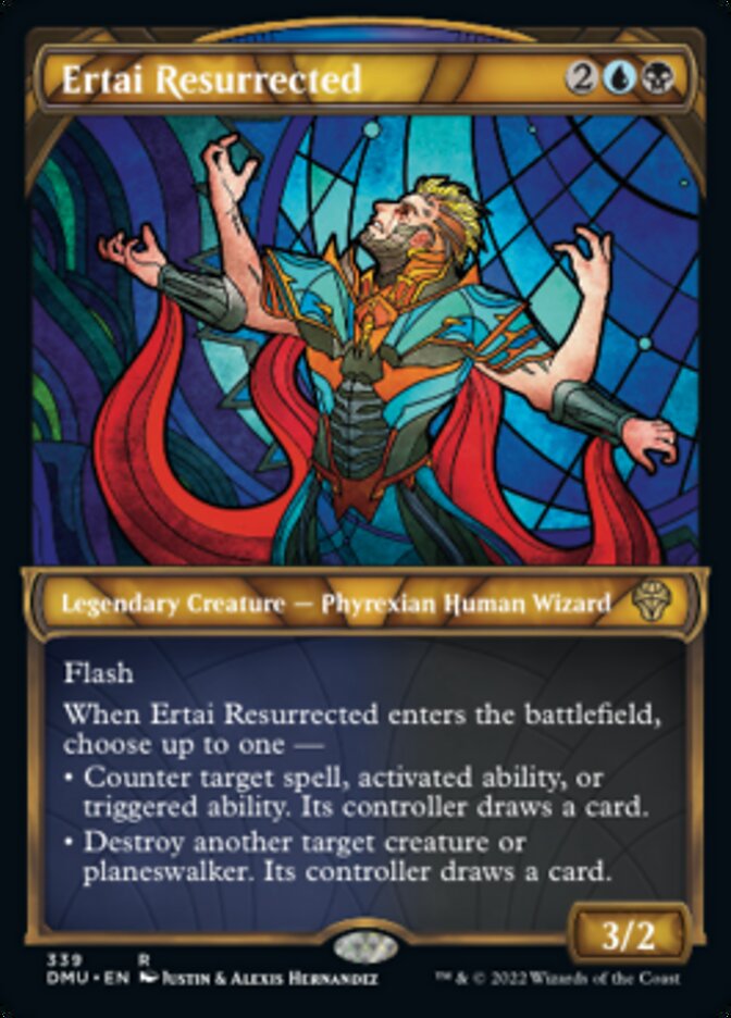 Ertai Resurrected (Showcase Textured) [Dominaria United] | D20 Games