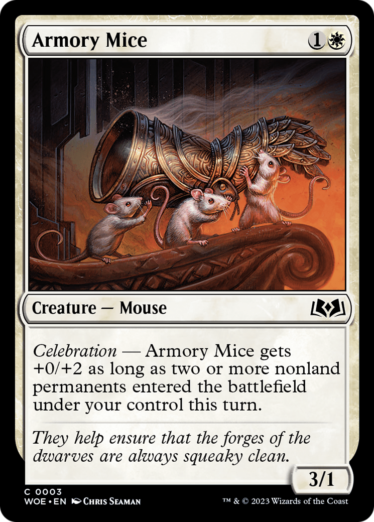 Armory Mice [Wilds of Eldraine] | D20 Games