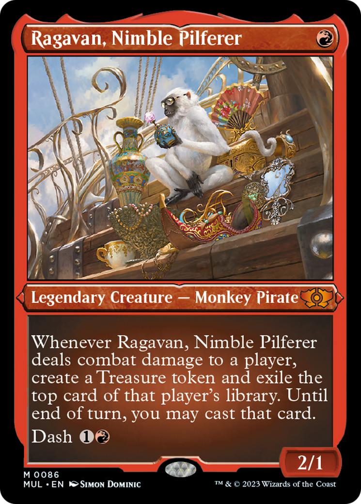 Ragavan, Nimble Pilferer (Foil Etched) [Multiverse Legends] | D20 Games