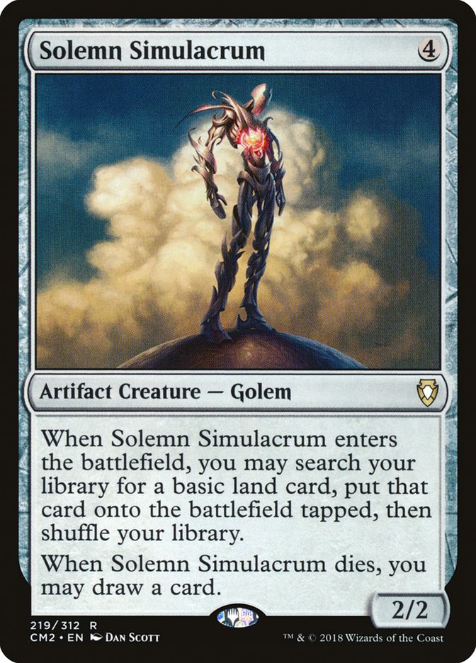 Solemn Simulacrum (219/312) [Commander Anthology Volume II] | D20 Games