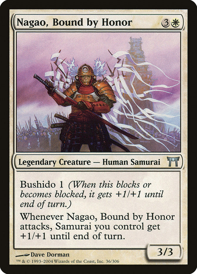 Nagao, Bound by Honor [Champions of Kamigawa] | D20 Games