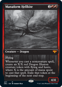 Manaform Hellkite [Innistrad: Double Feature] | D20 Games