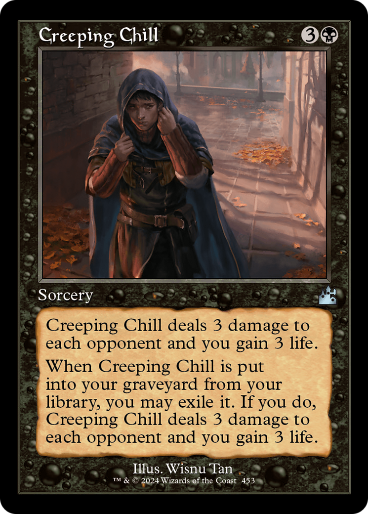 Creeping Chill (Retro Frame) [Ravnica Remastered] | D20 Games