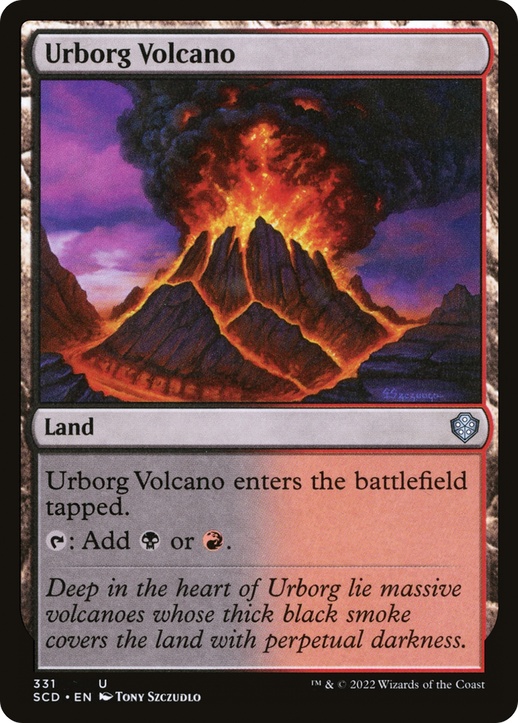 Urborg Volcano [Starter Commander Decks] | D20 Games