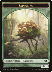 Snake (021) // Saproling Double-Sided Token [Commander 2015 Tokens] | D20 Games