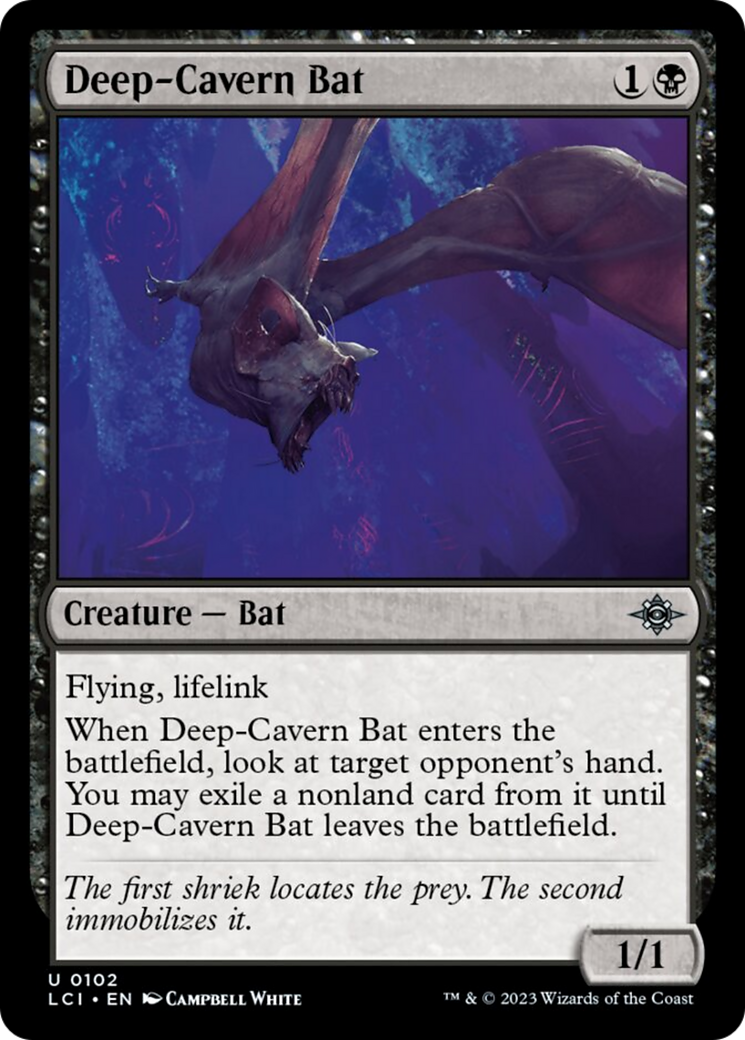 Deep-Cavern Bat [The Lost Caverns of Ixalan] | D20 Games
