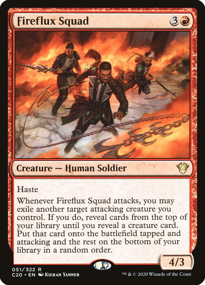 Fireflux Squad [Commander 2020] | D20 Games