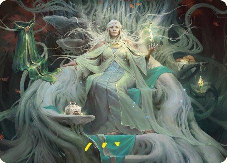 Galadriel, Gift-Giver Art Card [The Lord of the Rings: Tales of Middle-earth Art Series] | D20 Games