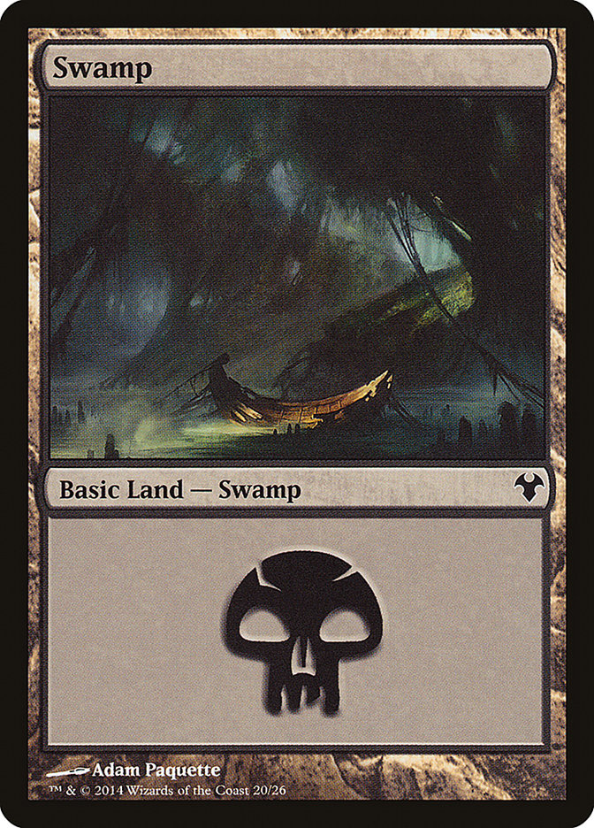 Swamp (20) [Modern Event Deck 2014] | D20 Games